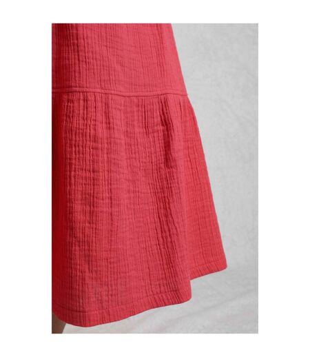 Jupe mi-longue lathika femme rouge Weird Fish