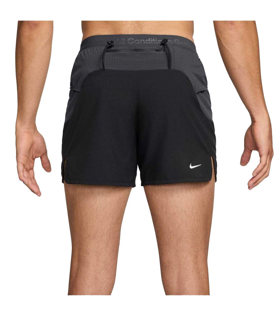 Short De Course Acg Homme Noir Blanc Nike-3