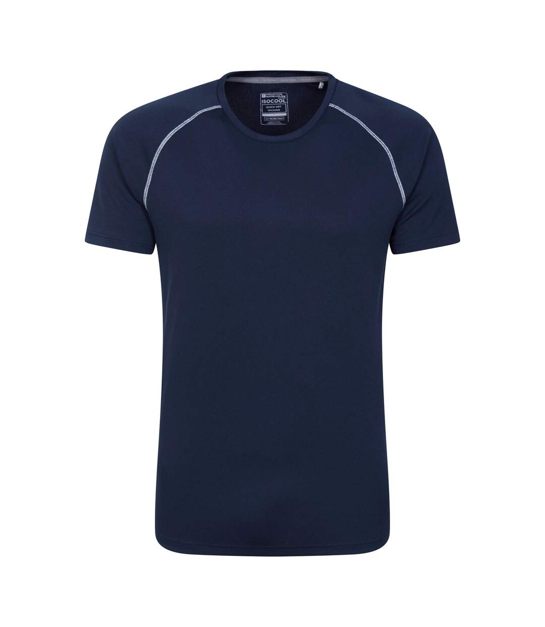 T-shirt Endurance Homme Bleu Marine Mountain Warehouse-1