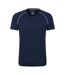 T-shirt Endurance Homme Bleu Marine Mountain Warehouse-1