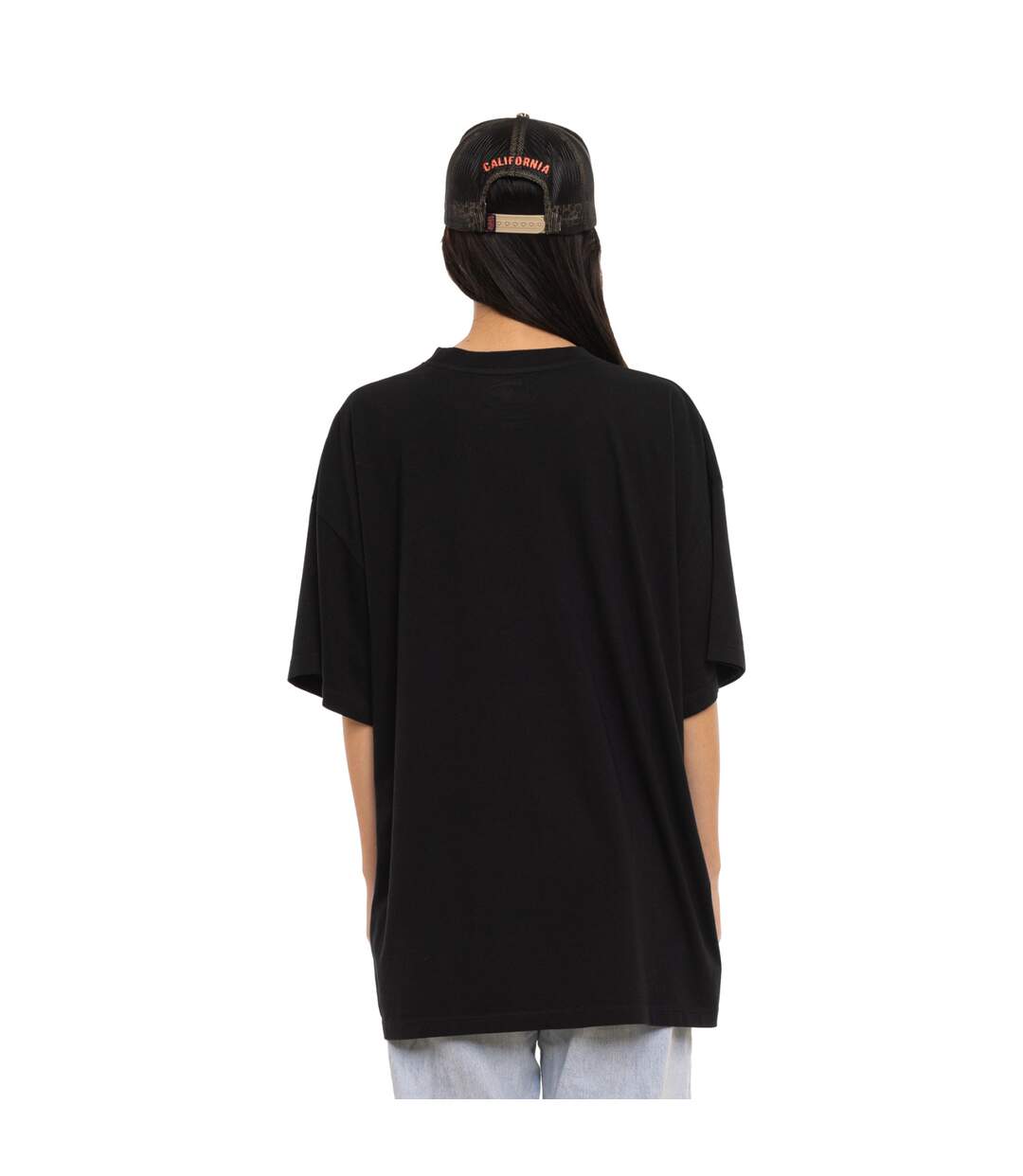 T-shirt femme relax fit col rond print devant Studio Vondutch-3