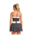 Womens/ladies Pleated Mini Skirt Charcoal Missy Empire-2