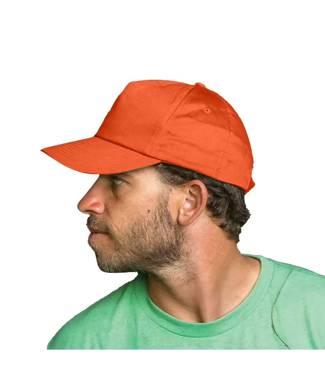 Casquette de baseball boston orange Result Headwear-2