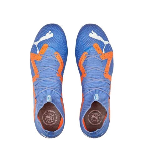 Chaussures De Foot Future Ultimate Adulte Bleu Orange Blanc Puma