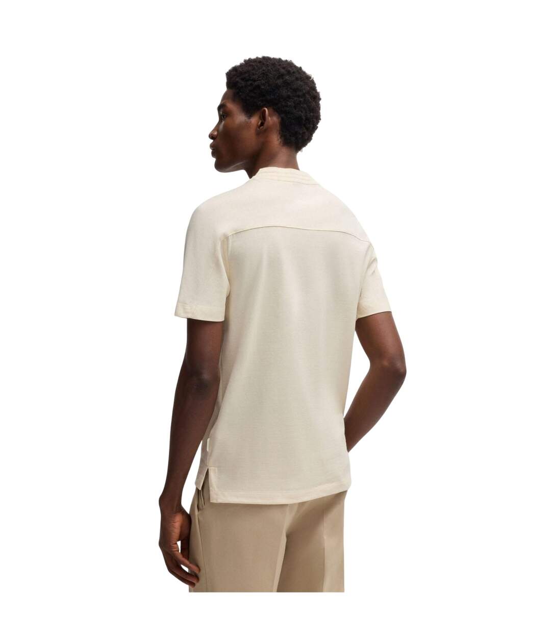 T-shirt P-thompson Homme Blanc Boss-3