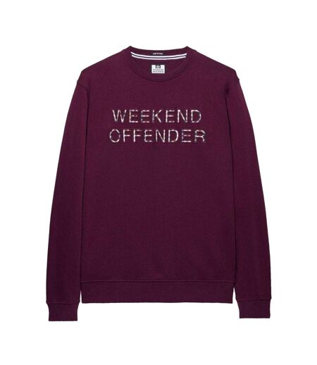 Sweat Warwick Homme Rose Baie Weekend Offender