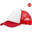 Bullet Trucker 5 Panel Cap (Pack of 2) (Red/White) - UTPF2422-1