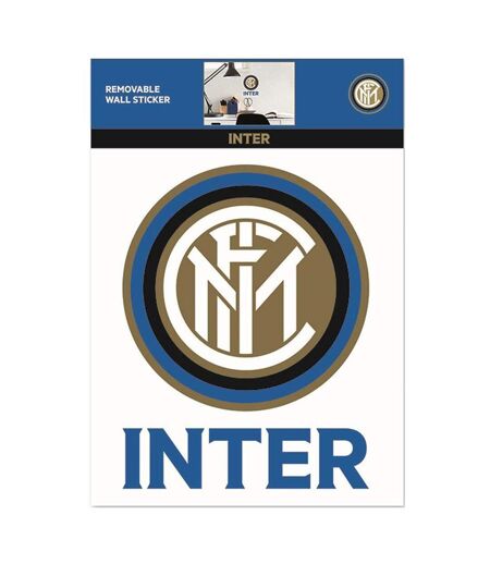 Inter Milan FC Official Wall Sticker (Blue) (One Size)