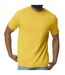 T-shirt Homme Jaune Vif Gildan-1