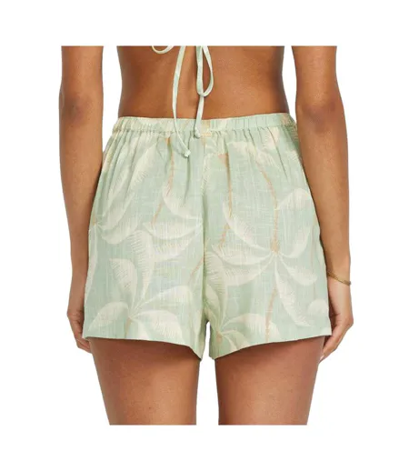 Short vert femme billabong sun fade prntd