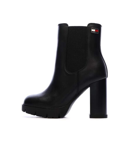 Bottines noir femme tommy hilfiger chelsea