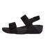 Sandales Motif/style Ajustable Lulu Shimmerlux Femme Tout Noir FitFlop-2