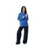 Unisex Adult Rila Recycled Cotton Lightweight Hoodie Royal Blue Iqoniq-1