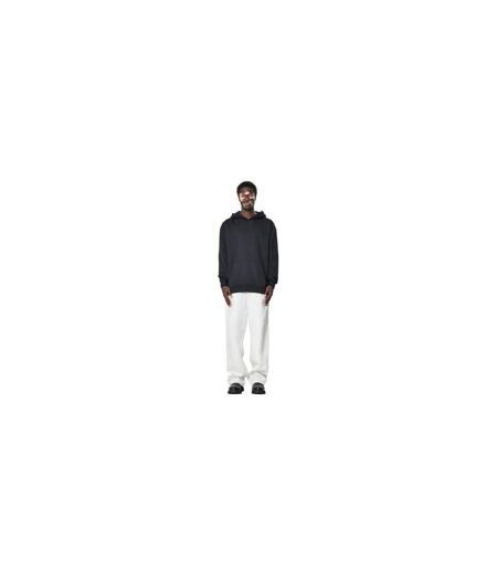 Sweat À Capuche Motif/style Uni Homme Noir 9N1M SENSE
