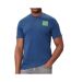 T-Shirt bleu homme calvin klein jeans gradient-1