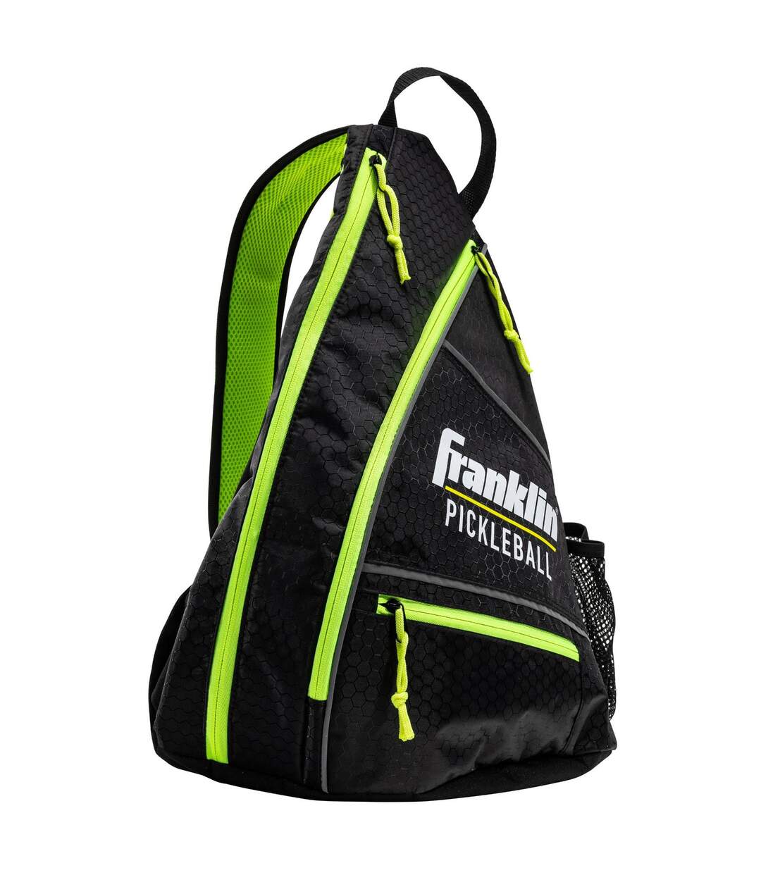 Sac à dos bandoulière pour pickleball taille unique noir / jaune optique Franklin-1