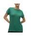 T-Shirt vert femme vero moda brianna 102913530-1