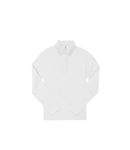 Chemisier Manches Longues My Polo Femme Blanc B&C