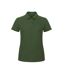 B&C Womens/Ladies ID.001 Plain Short Sleeve Polo Shirt (Bottle Green)