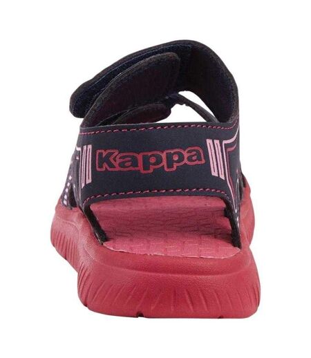 Sandales Kaleo Enfant Bleu Marine Foncé Rose Kappa