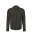 Mens Trace Flannel Long-sleeved Shirt Green Mountain Warehouse-1
