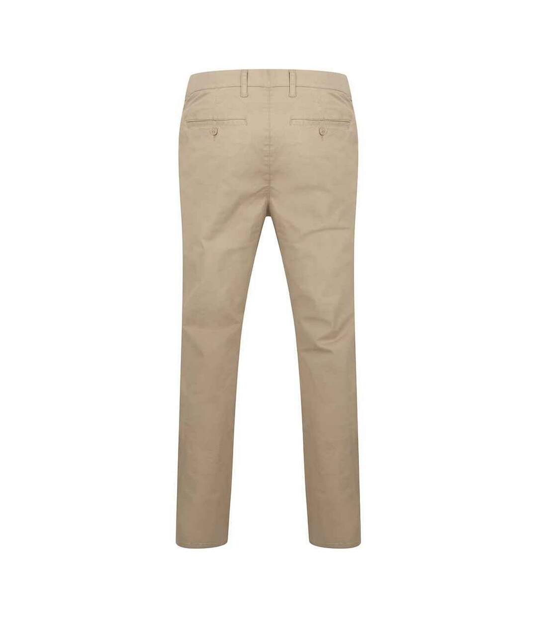 Pantalon flex homme beige gris Henbury