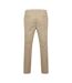 Pantalon flex homme beige gris Henbury