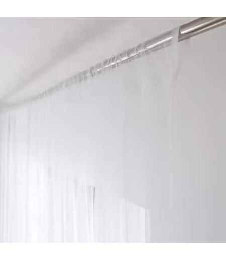 Rideau Voilage Moustiquaire Moustik 140x240cm Blanc