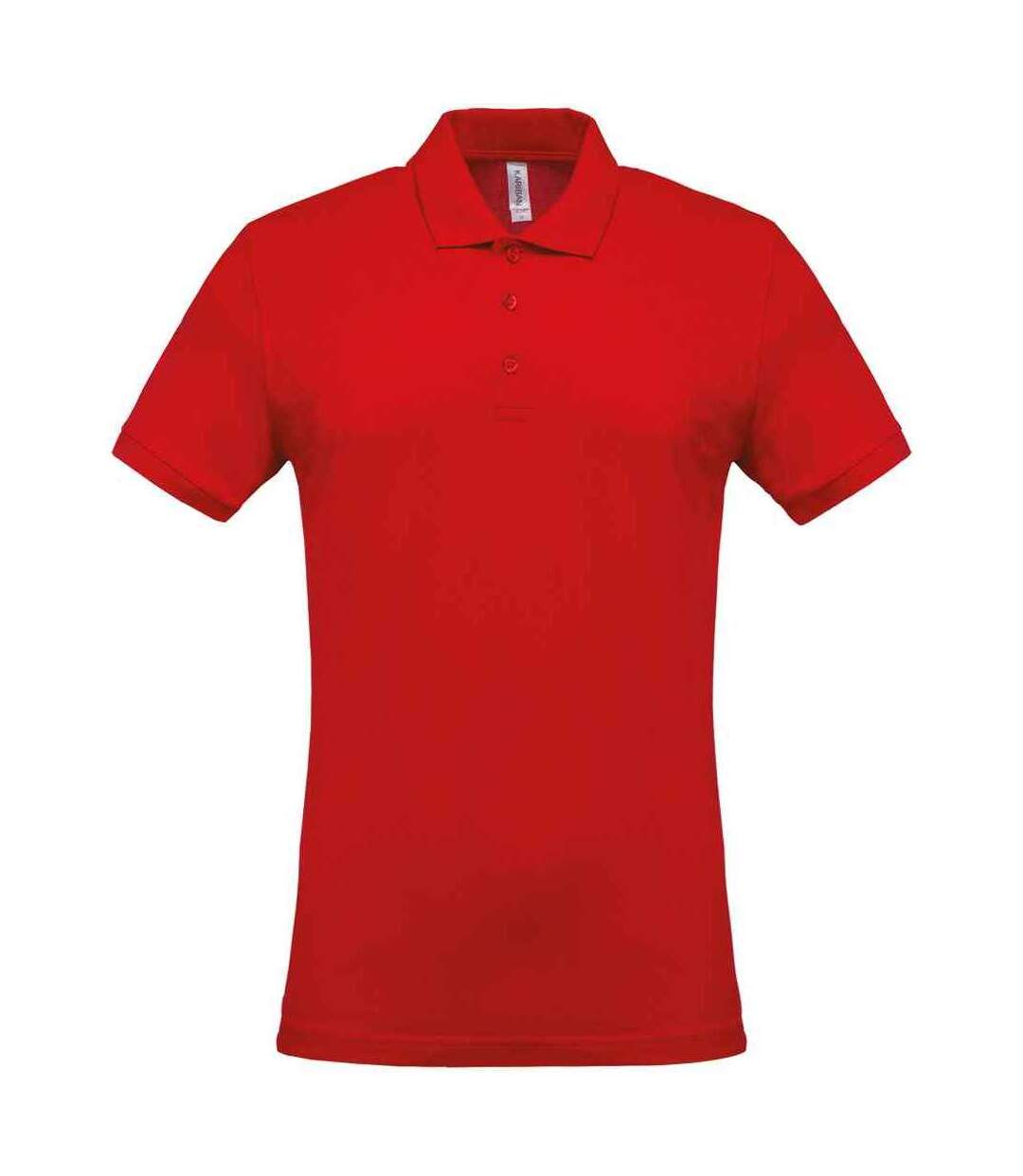 Polo homme rouge Kariban Kariban