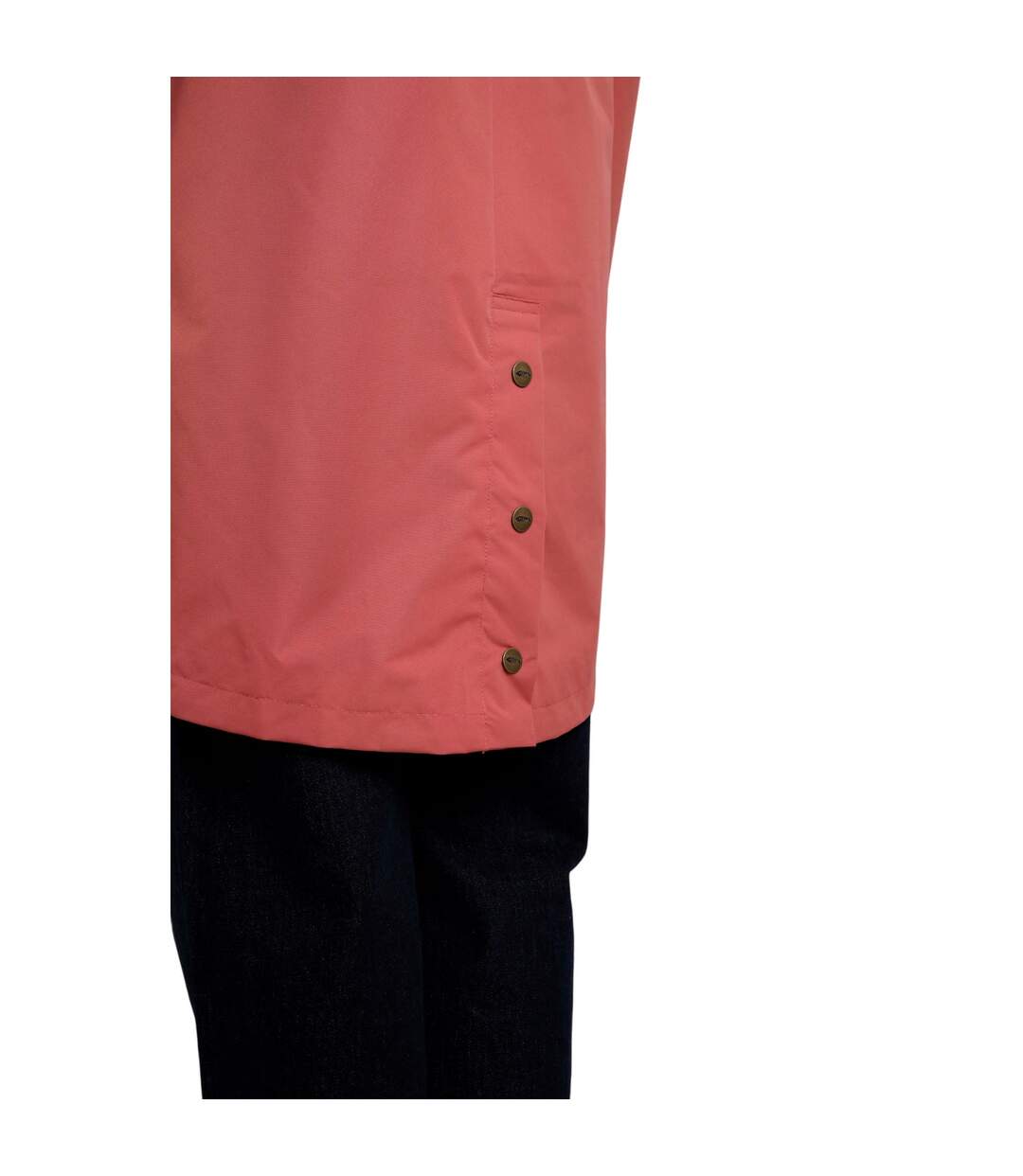 Womens/ladies delara shower resistant jacket desert rose Weird Fish-3