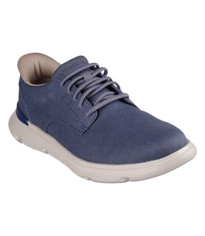 Mens garza clive slip-in trainers blue Skechers