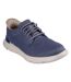 Mens garza clive slip-in trainers blue Skechers-1
