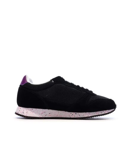 Baskets noires femme le coq sportif alpha