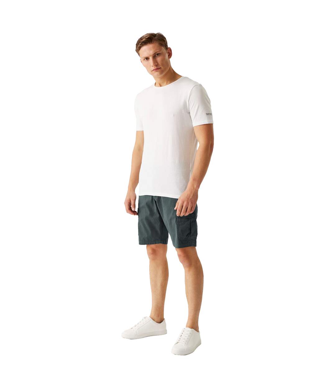 Short décontracté ruwan homme gris phoque Regatta