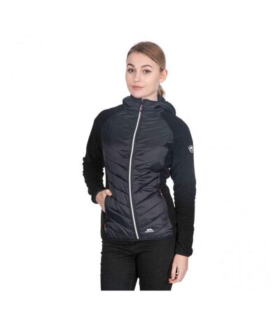 Trespass Womens/Ladies Boardwalk Padded Hooded Fleece Jacket (Black) - UTTP3537