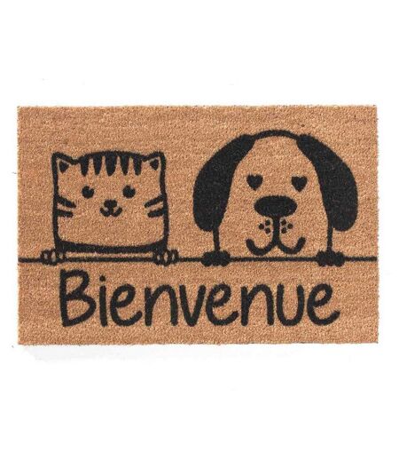 Paillasson en Coco Doggycat 40x60cm Naturel