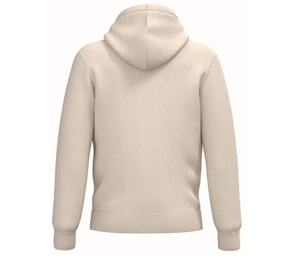 Sweat zippé doublé sherpa - Unisexe - PAT460 - beige ivoire-2