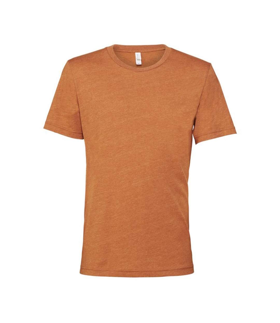 T-shirt cvc adulte orange chiné Bella + Canvas