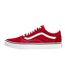 Mens Old Skool Canvas Trainers Racing Red Vans-2