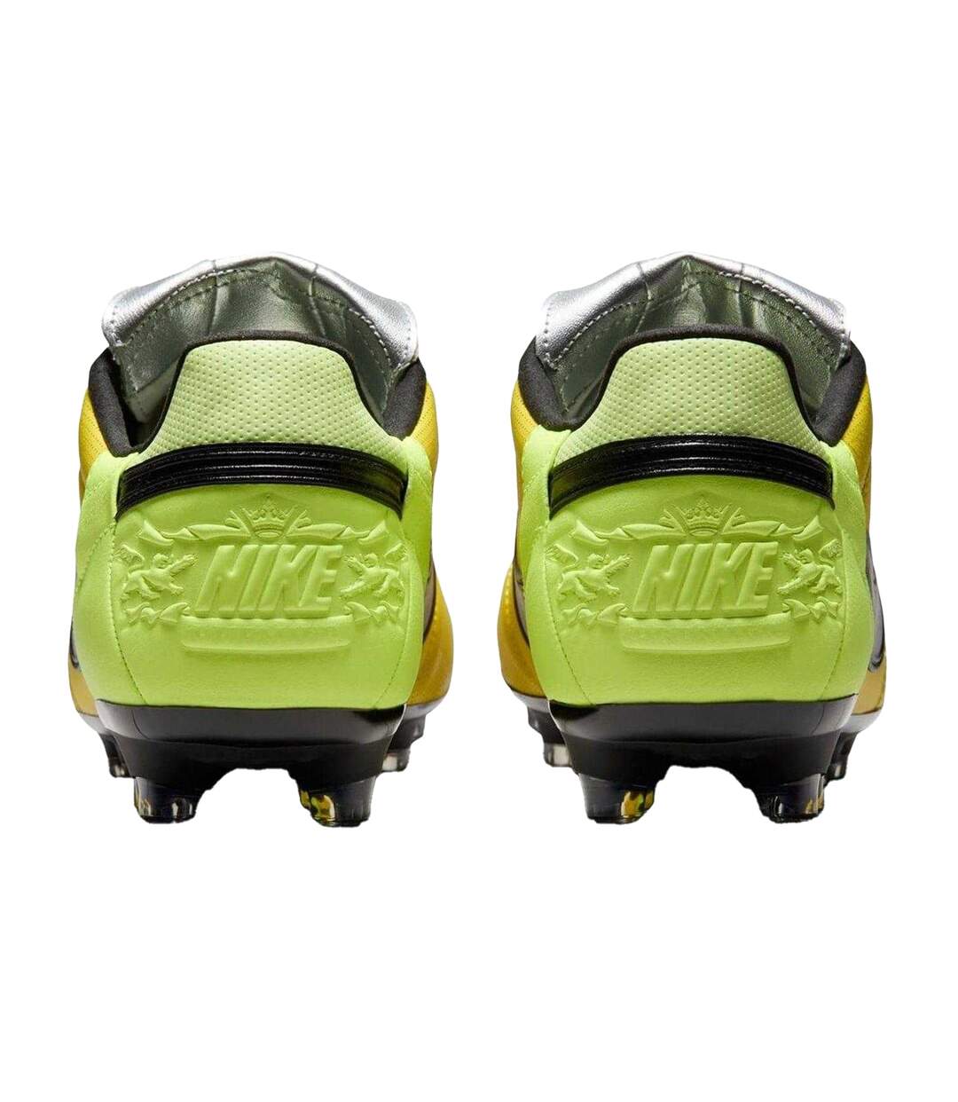 Chaussures De Foot Pour Terrain Ferme Motif/style Classique Premier Homme Vert Fluo Noir Nike-2