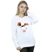 Disney - Sweat BIG HERO BAYMAX KITTEN POSE - Femme (Blanc) - UTBI11853-2
