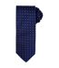 Premier Unisex Adult Micro-Dot Tie (Navy/White) (One Size)