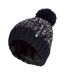 Ladies Thermal Winter Bobble Hat with Extra Large Pom Pom-1