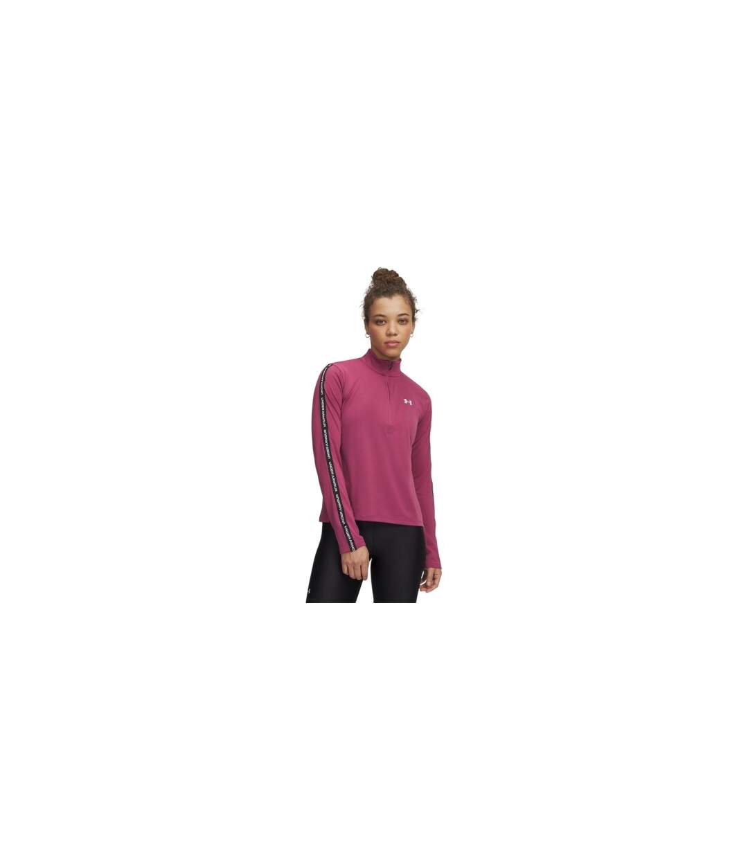 Haut Technique Entraînement Femme Fuchsia Crépuscule Under Armour-1