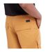 Mens Leather Badge Water Repellent Cargo Shorts Wheat Timberland-4