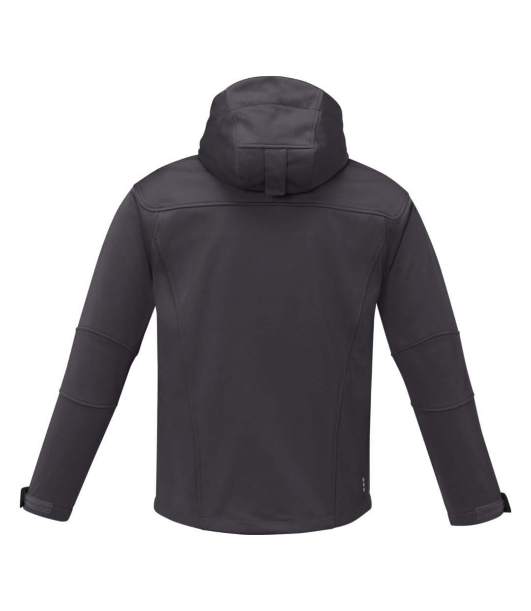 Mens Match Soft Shell Jacket Storm Grey Elevate-2