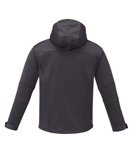 Mens Match Soft Shell Jacket Storm Grey Elevate