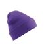 Beechfield - Bonnet tricoté - Unisexe (Violet) - UTRW210