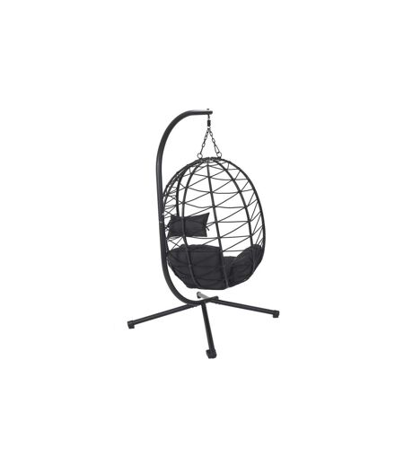 Fauteuil Suspendu Zadar 109cm Noir