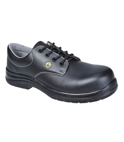 Portwest Mens Lace Compositelite Safety Shoes (Black) - UTPW708